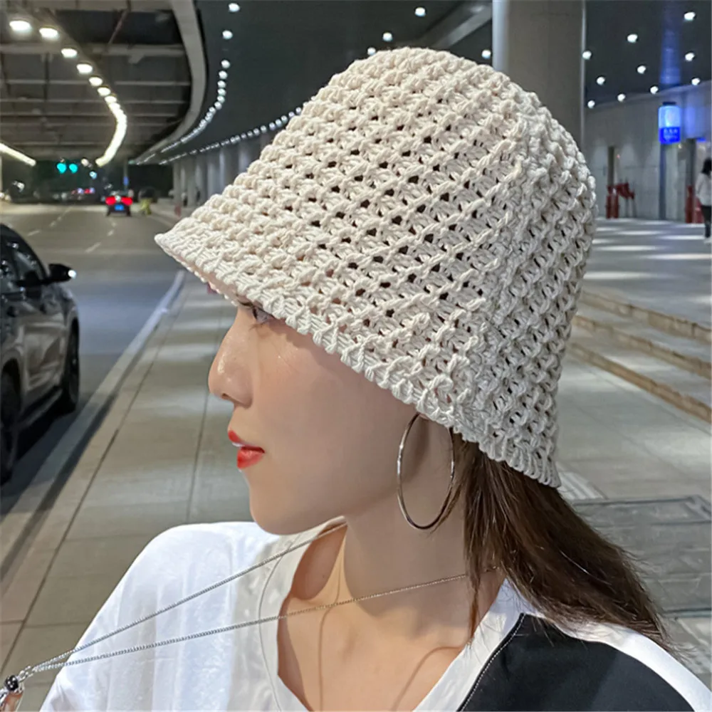 Sombrero de cubo para mujer, gorro de lana fina de punto, plegable, | Accesorios de moda · Omeda.es - Imagen 4