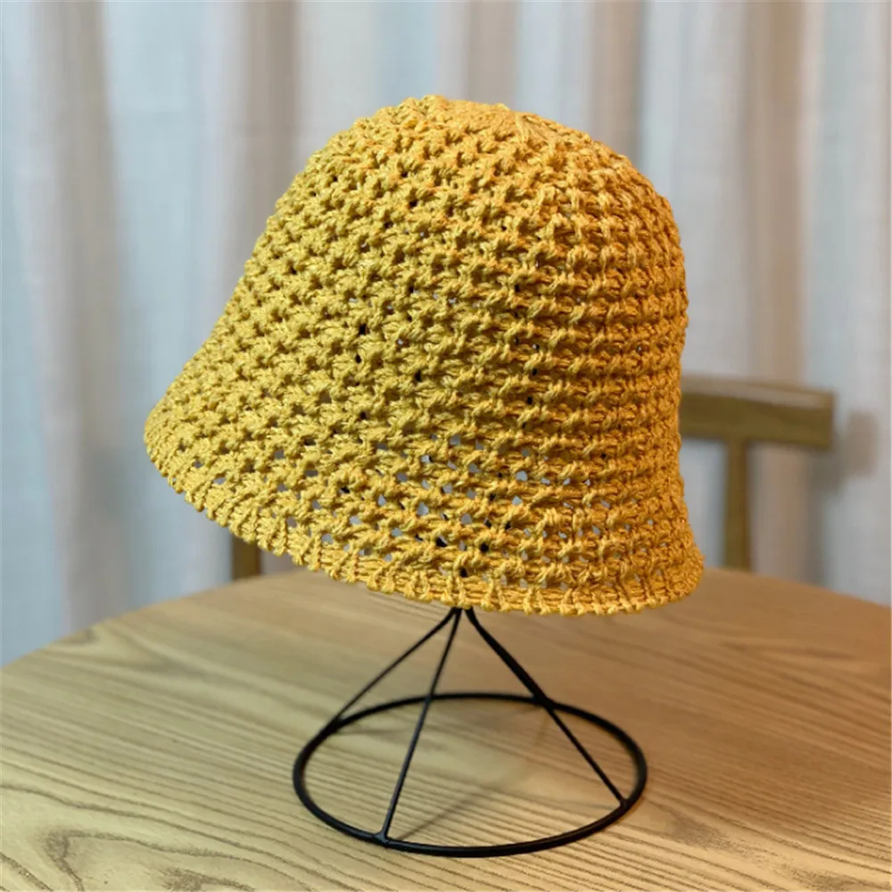 Sombrero de cubo para mujer, gorro de lana fina de punto, plegable, | Accesorios de moda · Omeda.es - Imagen 9