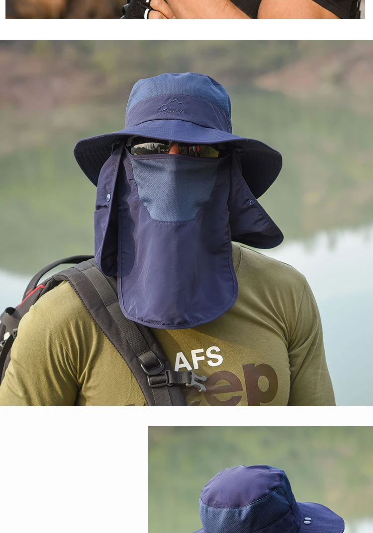 Sombreros de cubo Sombrero para el sol Protección solar Primavera | Accesorios de moda · Omeda.es - Imagen 18