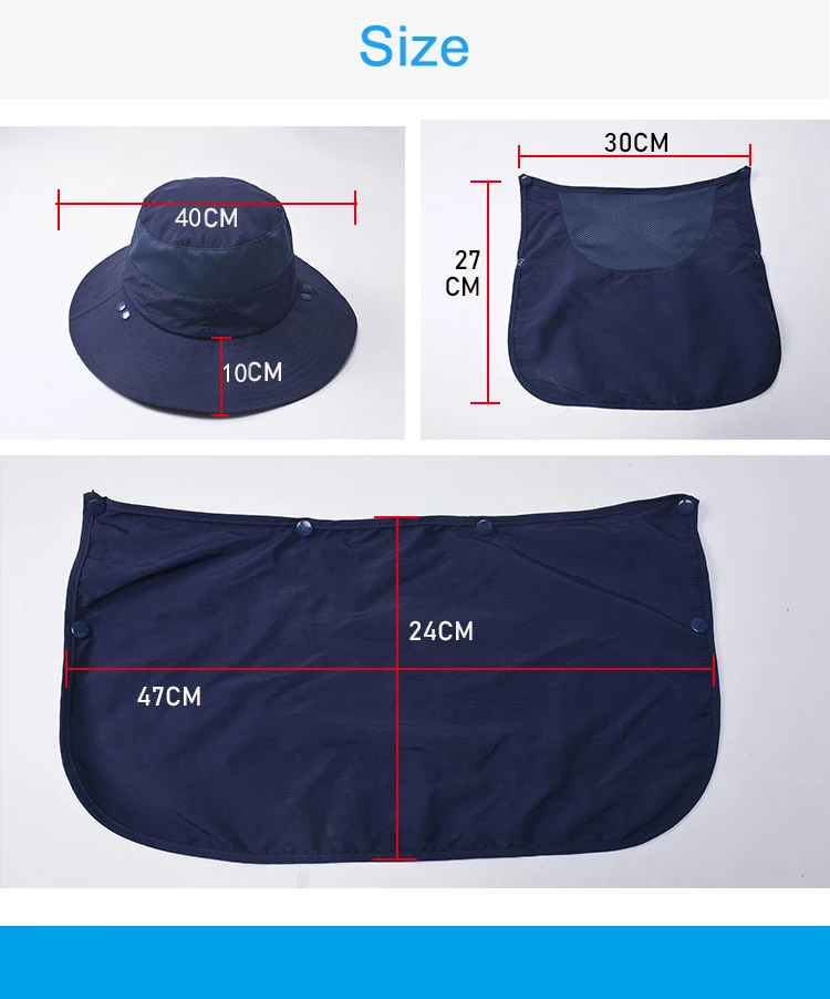 Sombreros de cubo Sombrero para el sol Protección solar Primavera | Accesorios de moda · Omeda.es - Imagen 3