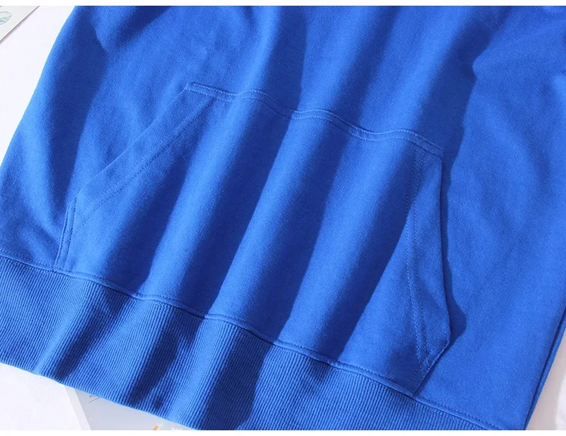 Sudadera de algodón con capucha para mujer, suéter de talla grande, | Ropa de mujer · Omeda.es - Imagen 12