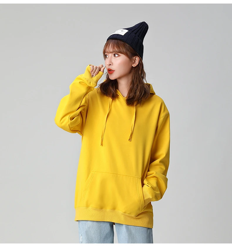 Sudadera de algodón con capucha para mujer, suéter de talla grande, | Ropa de mujer · Omeda.es - Imagen 17