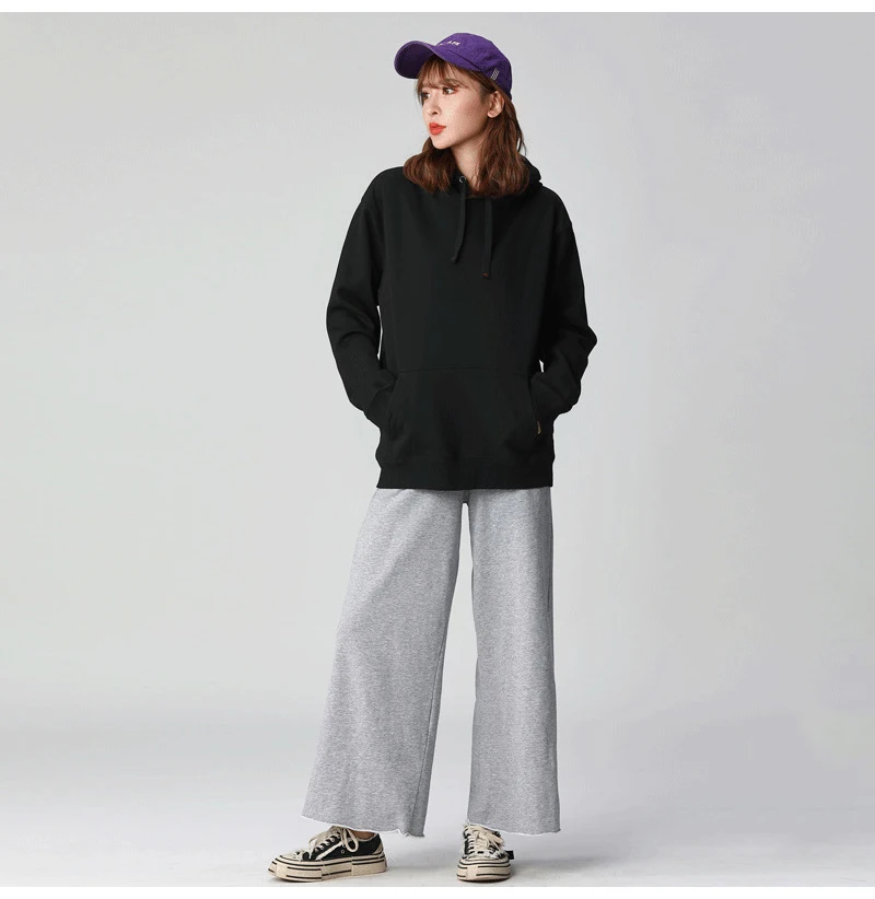 Sudadera de algodón con capucha para mujer, suéter de talla grande, | Ropa de mujer · Omeda.es - Imagen 22