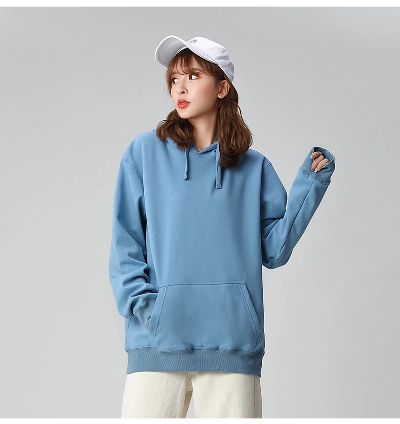 Sudadera de algodón con capucha para mujer, suéter de talla grande, | Ropa de mujer · Omeda.es - Imagen 28