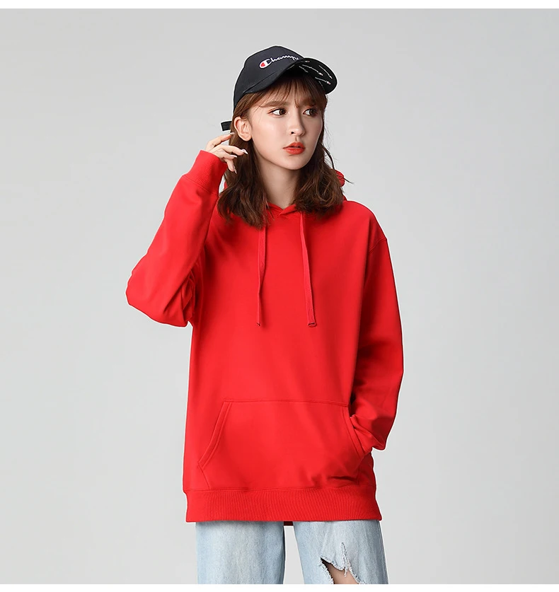 Sudadera de algodón con capucha para mujer, suéter de talla grande, | Ropa de mujer · Omeda.es - Imagen 29