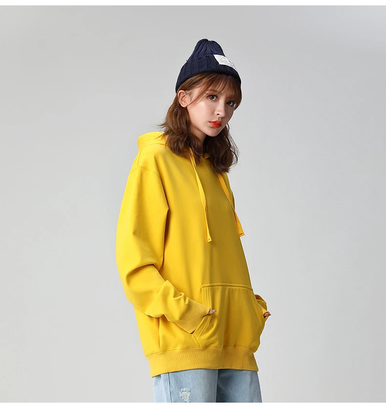 Sudadera de algodón con capucha para mujer, suéter de talla grande, | Ropa de mujer · Omeda.es - Imagen 30