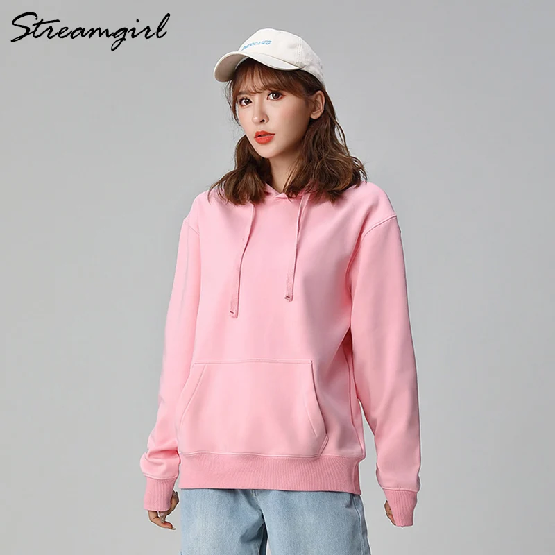 Sudadera de algodón con capucha para mujer, suéter de talla grande, | Ropa de mujer · Omeda.es - Imagen 41