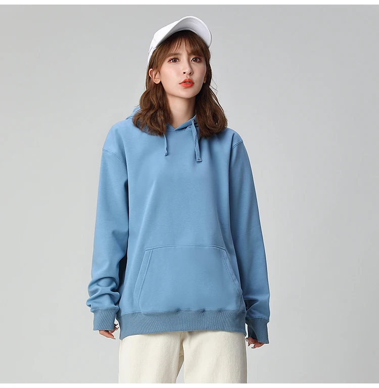 Sudadera de algodón con capucha para mujer, suéter de talla grande, | Ropa de mujer · Omeda.es - Imagen 6