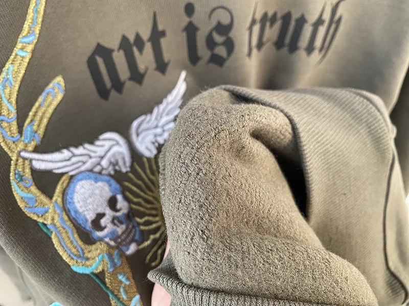 Sudadera con capucha bordada para mujer, ropa de calle verde de | Ropa de mujer · Omeda.es - Imagen 8