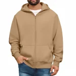 Sudadera con capucha con cremallera para hombre, ropa de calle | Ropa de hombre · Omeda.es