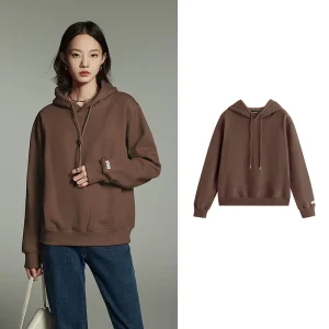 Sudadera con capucha de felpa para mujer, suéter holgado de manga | Ropa de mujer · Omeda.es