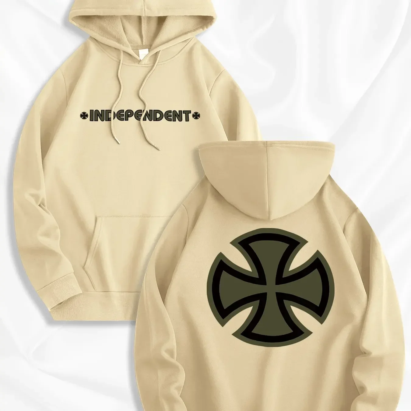 Sudadera con capucha para hombre, sudadera informal diaria con | Ropa de hombre · Omeda.es - Imagen 12