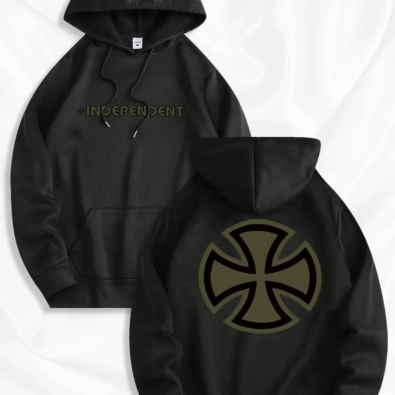 Sudadera con capucha para hombre, sudadera informal diaria con | Ropa de hombre · Omeda.es - Imagen 3