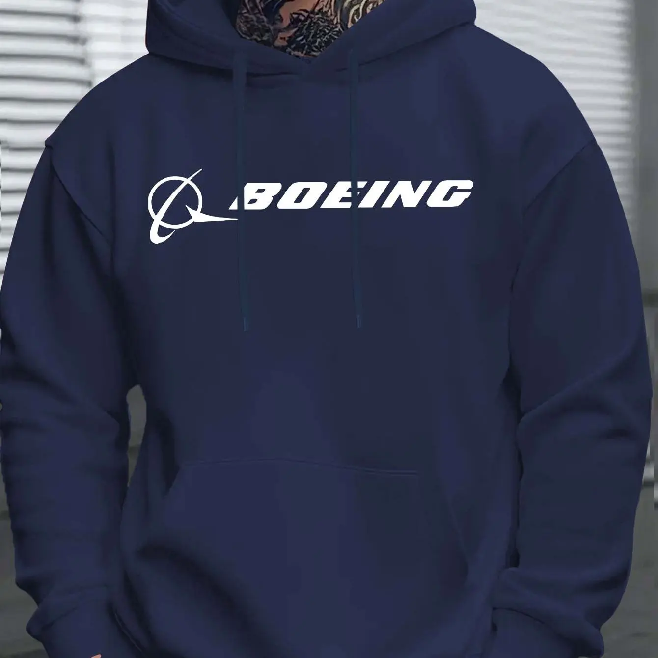 Sudadera con capucha para hombre con sudadera informal de manga larga | Ropa de hombre · Omeda.es - Imagen 9