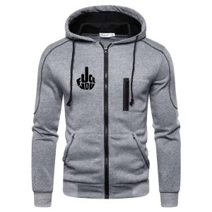 Sudadera con capucha de manga larga para hombre, cárdigan ajustado | Ropa de hombre · Omeda.es