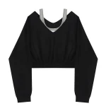 Sudadera con capucha para mujer, ropa de calle informal, holgada, | Ropa de mujer · Omeda.es