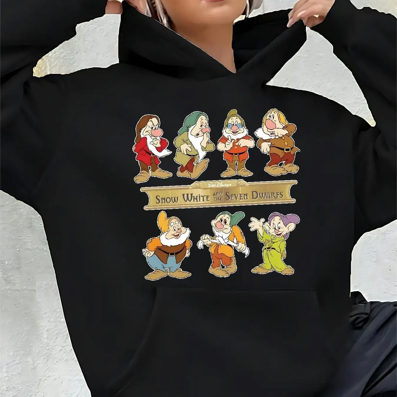 Sudadera con capucha para mujer - Sudadera con capucha negra con | Ropa de mujer · Omeda.es