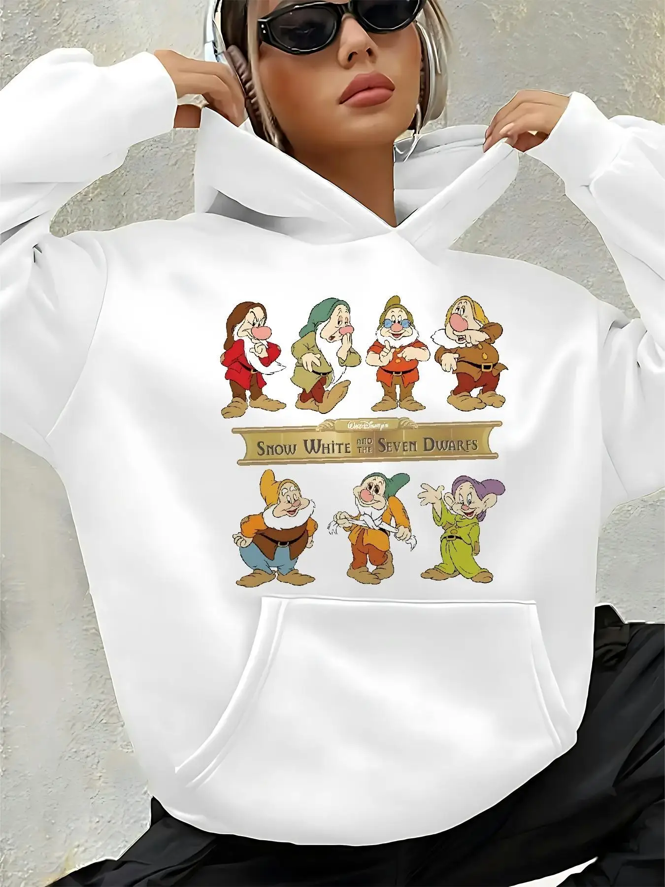 Sudadera con capucha para mujer - Sudadera con capucha negra con | Ropa de mujer · Omeda.es - Imagen 10