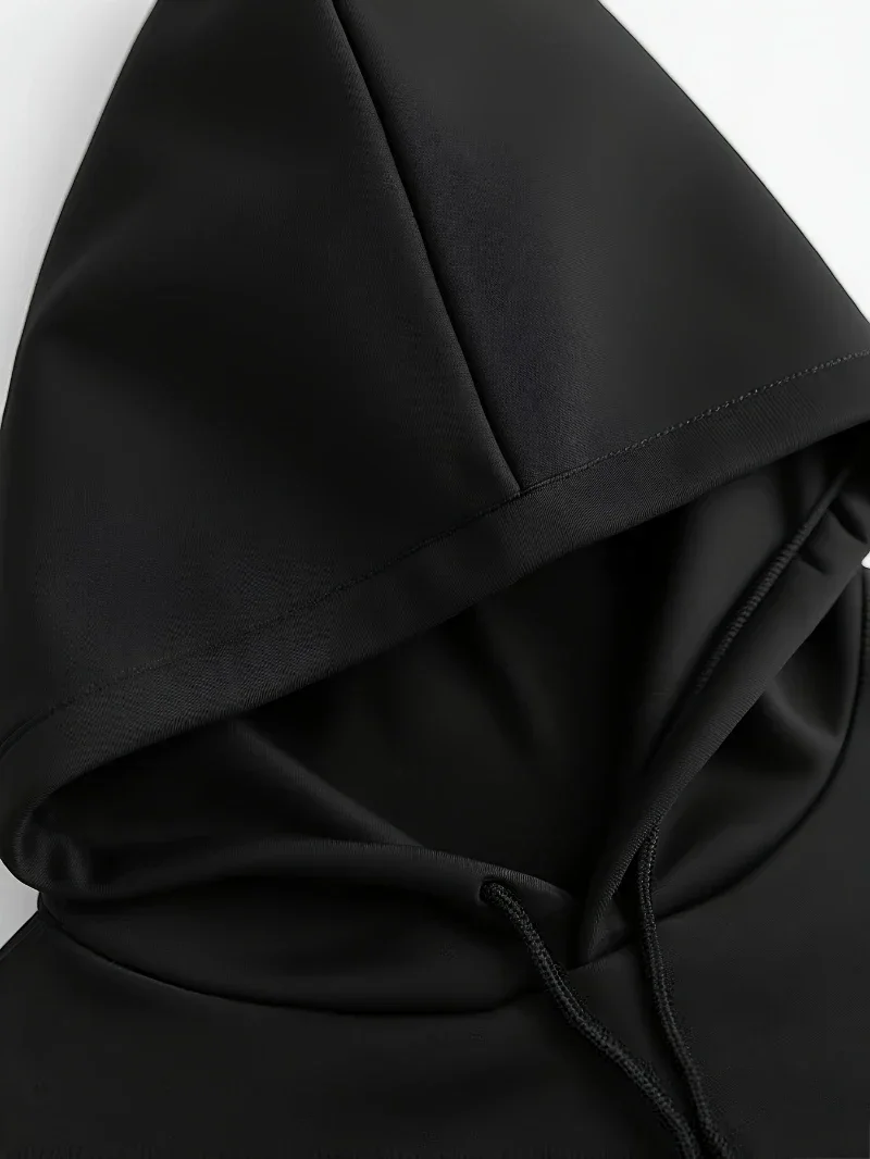 Sudadera con capucha para mujer - Sudadera con capucha negra con | Ropa de mujer · Omeda.es - Imagen 13