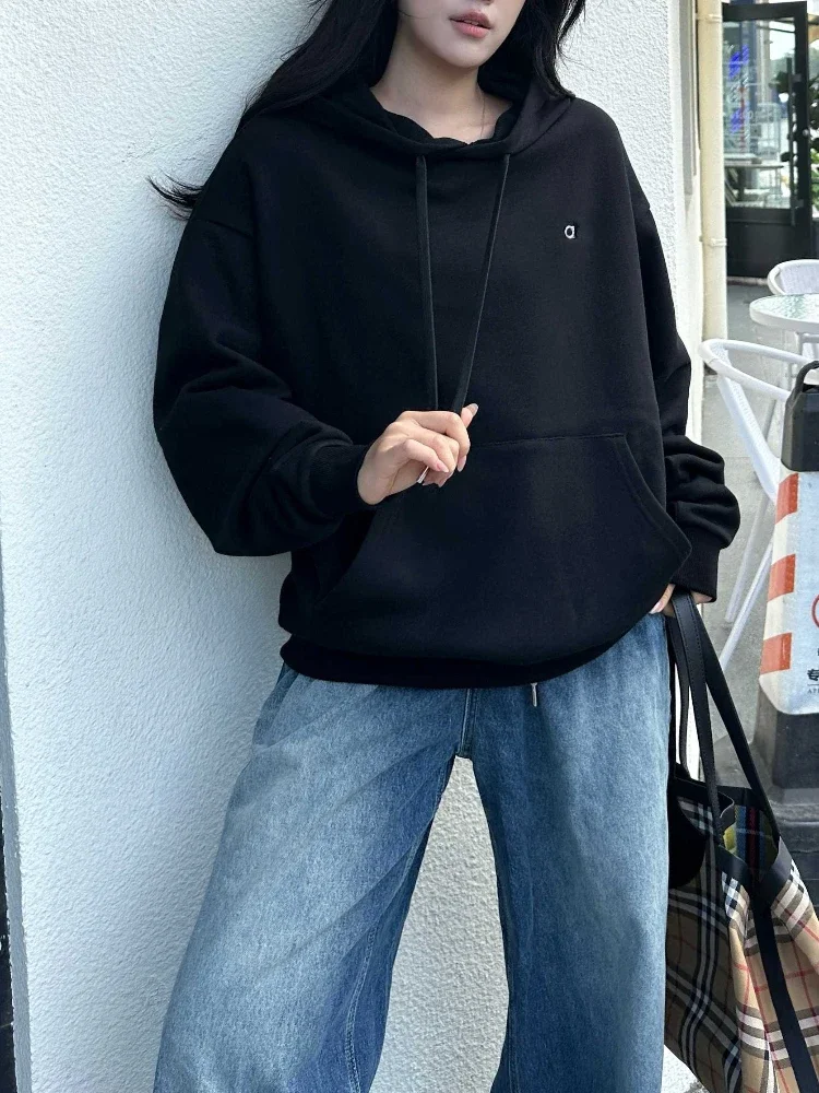 Sudadera con capucha para mujer, sudadera clásica de algodón con | Ropa de mujer · Omeda.es - Imagen 3