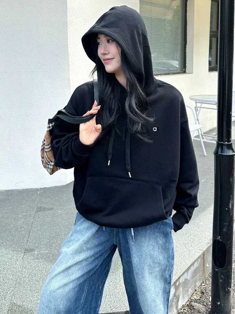 Sudadera con capucha para mujer, sudadera clásica de algodón con | Ropa de mujer · Omeda.es - Imagen 4