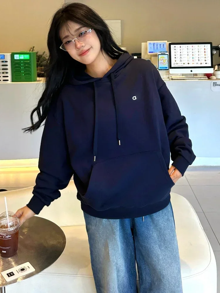 Sudadera con capucha para mujer, sudadera clásica de algodón con | Ropa de mujer · Omeda.es - Imagen 6