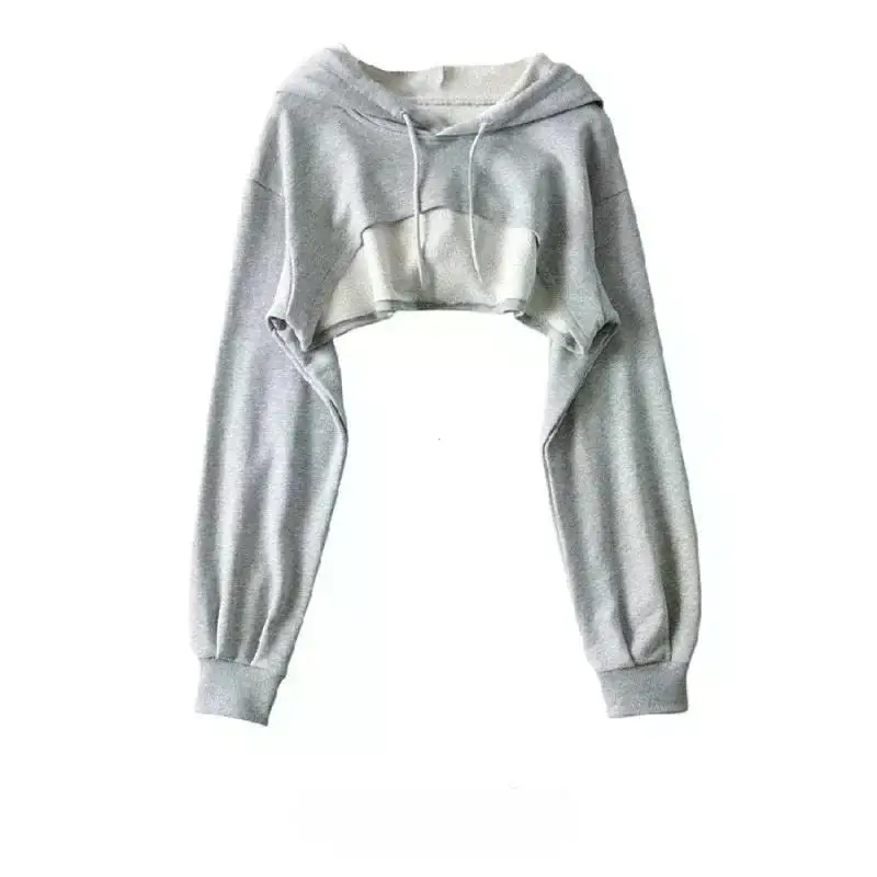 Sudadera con capucha para mujer, Top corto con personalidad, estilo | Ropa de mujer · Omeda.es - Imagen 3