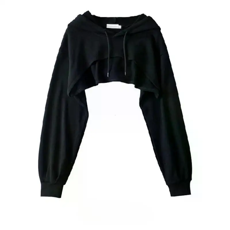 Sudadera con capucha para mujer, Top corto con personalidad, estilo | Ropa de mujer · Omeda.es - Imagen 4