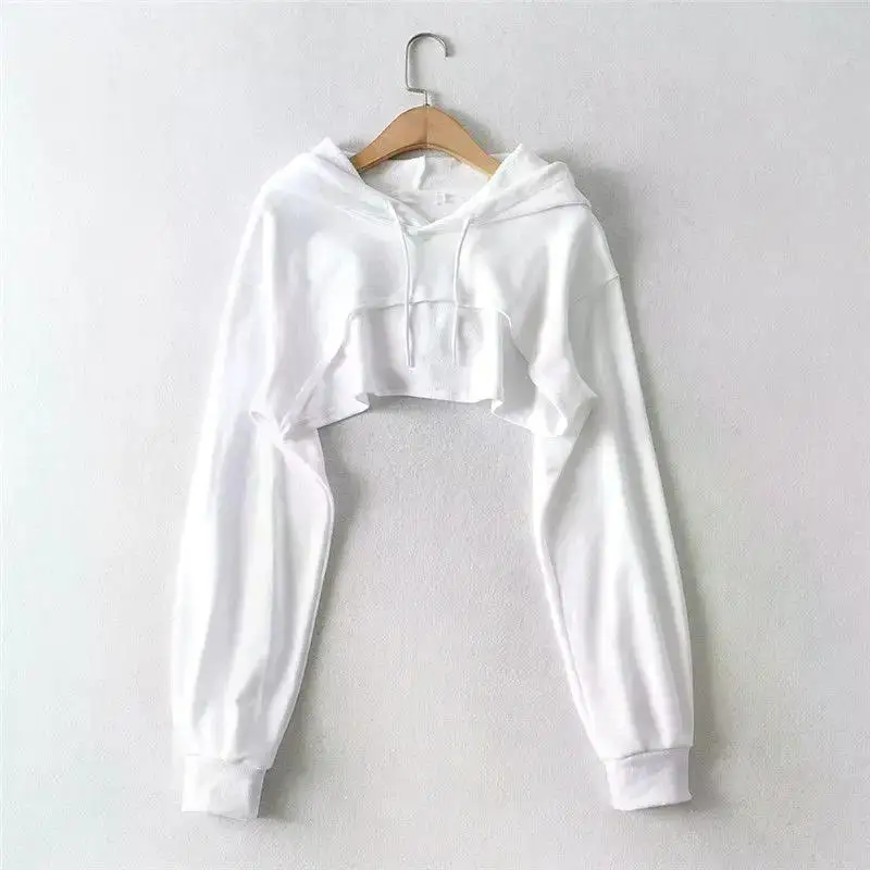 Sudadera con capucha para mujer, Top corto con personalidad, estilo | Ropa de mujer · Omeda.es - Imagen 9