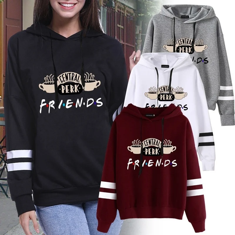 Sudadera con capucha de programa de televisión Friends para mujer, | Ropa de mujer · Omeda.es - Imagen 3