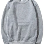 Sudadera informal holgada de lana de manga larga con cuello redondo | Ropa de hombre · Omeda.es