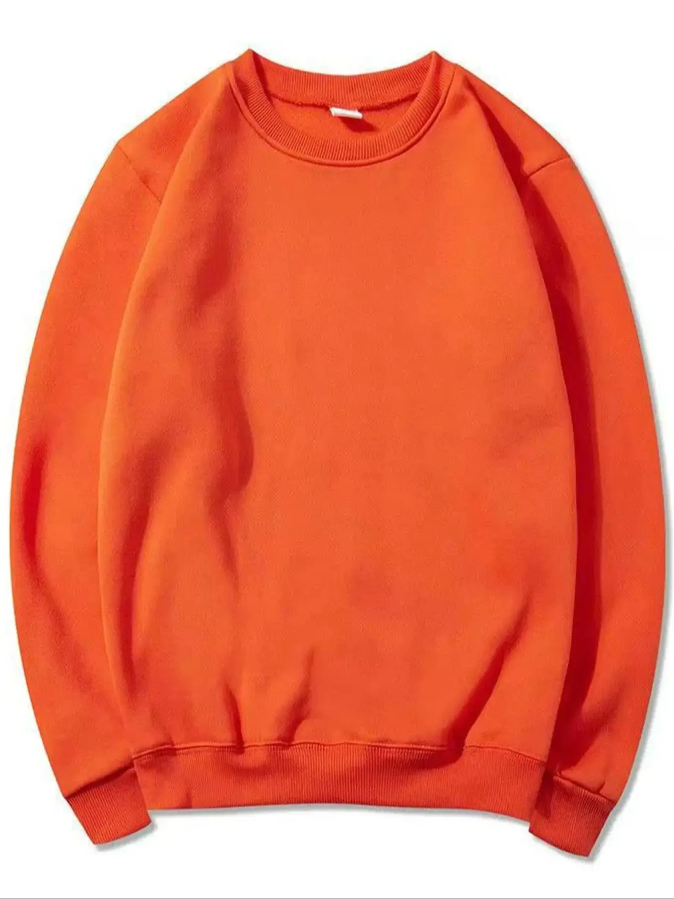 Sudadera informal holgada de lana de manga larga con cuello redondo | Ropa de hombre · Omeda.es - Imagen 5