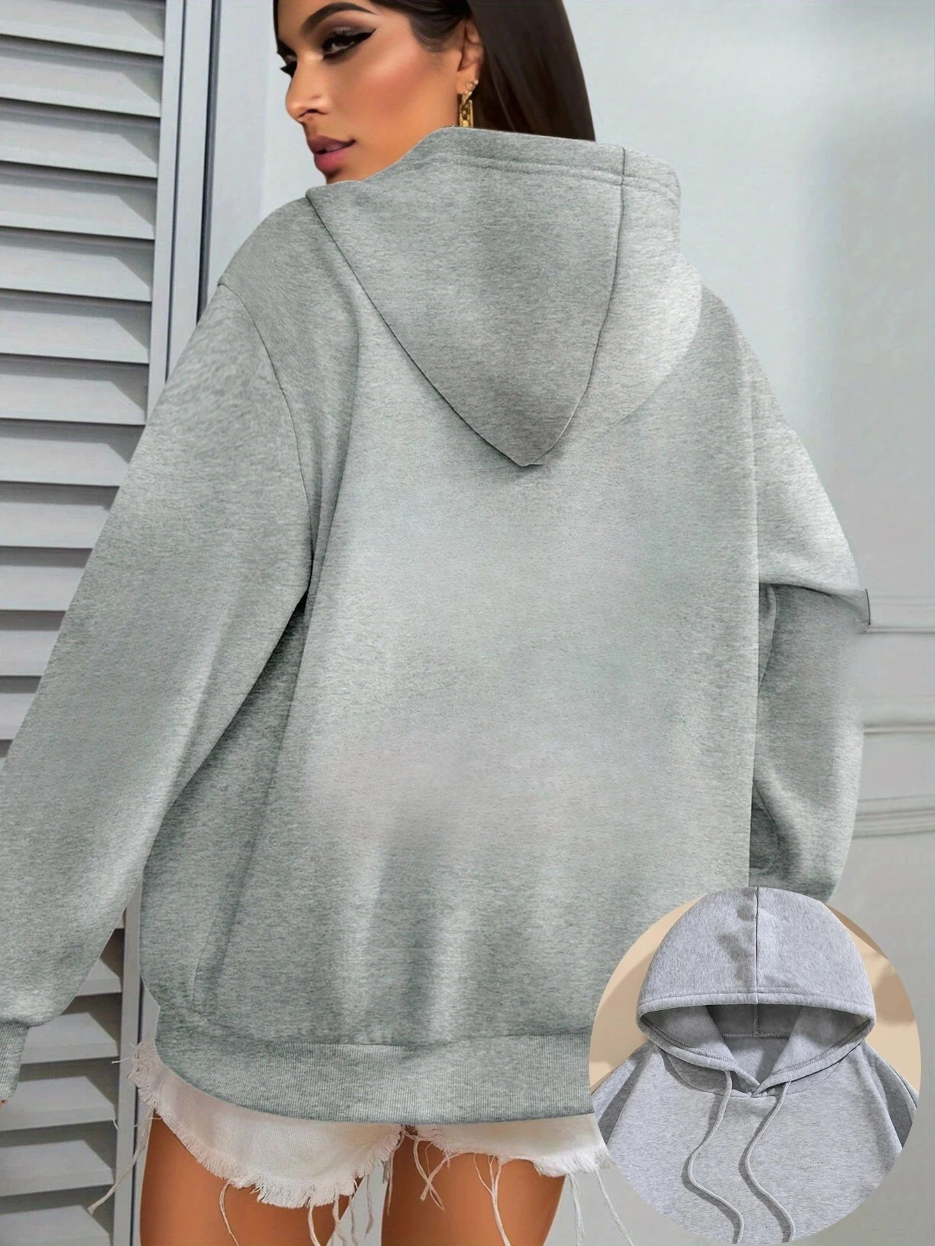 Sudaderas con capucha de algodón para mujer, Sudadera con capucha de | Ropa de mujer · Omeda.es - Imagen 24