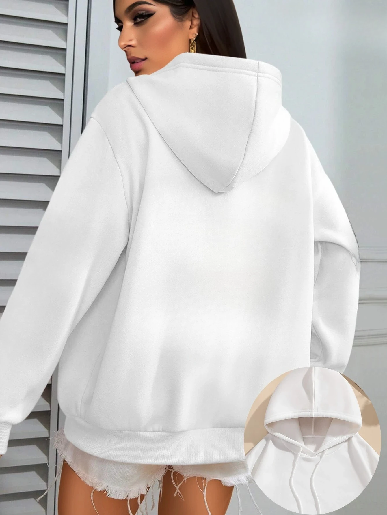 Sudaderas con capucha de algodón para mujer, Sudadera con capucha de | Ropa de mujer · Omeda.es - Imagen 25