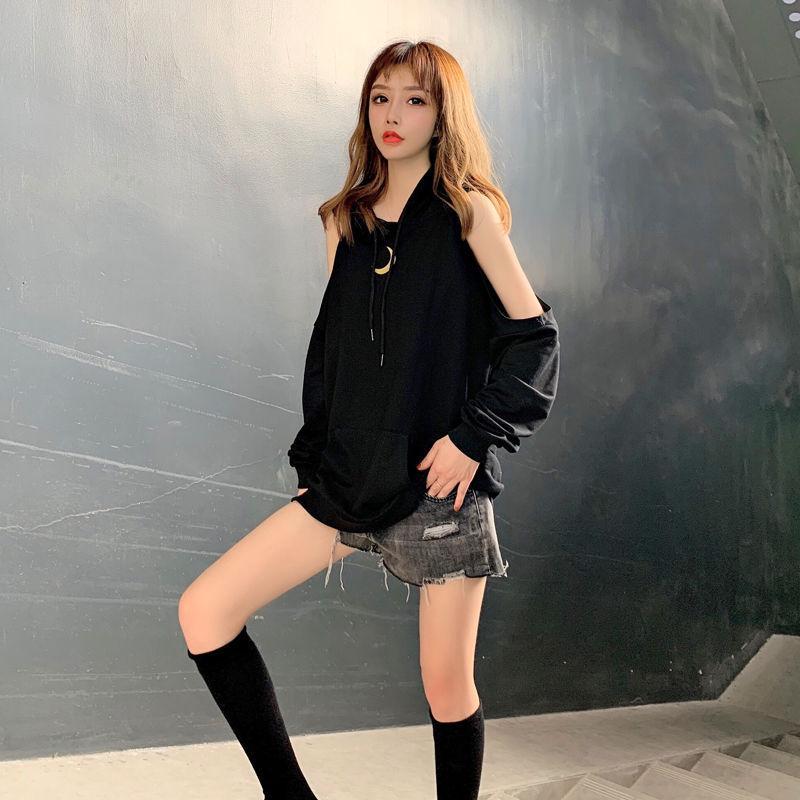 Sudaderas con capucha para mujer, ropa femenina larga lisa, Tops con | Ropa de mujer · Omeda.es - Imagen 13