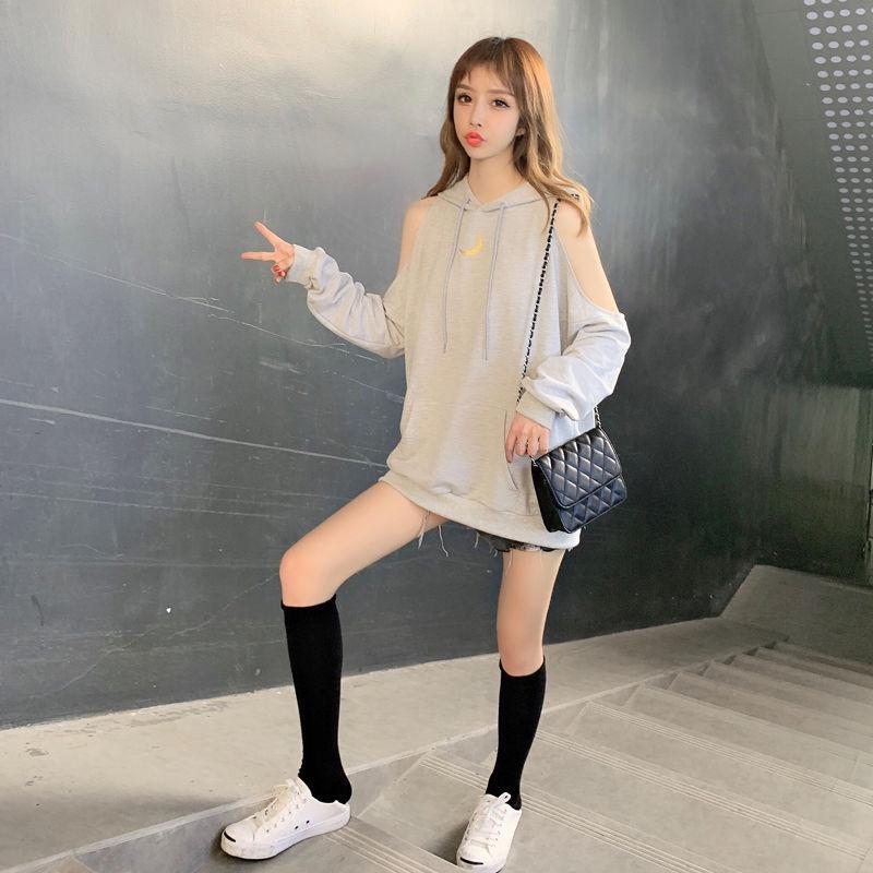 Sudaderas con capucha para mujer, ropa femenina larga lisa, Tops con | Ropa de mujer · Omeda.es - Imagen 6