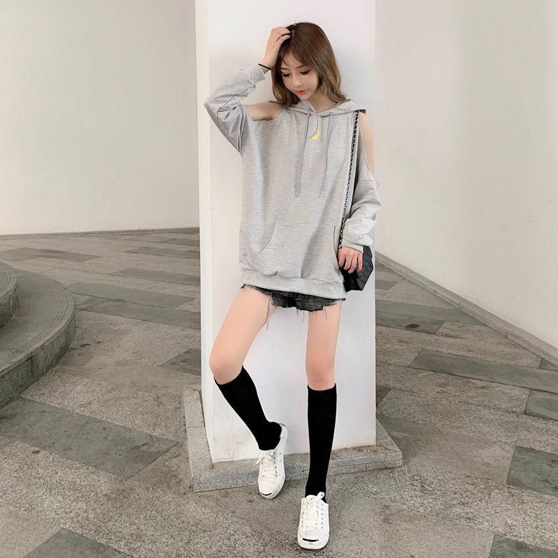 Sudaderas con capucha para mujer, ropa femenina larga lisa, Tops con | Ropa de mujer · Omeda.es - Imagen 8