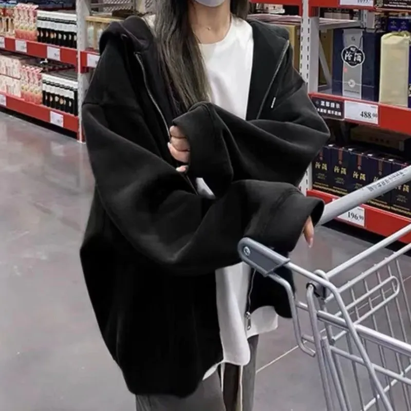 Sudaderas con capucha para mujer, sudaderas Retro de Color sólido con | Ropa de mujer · Omeda.es