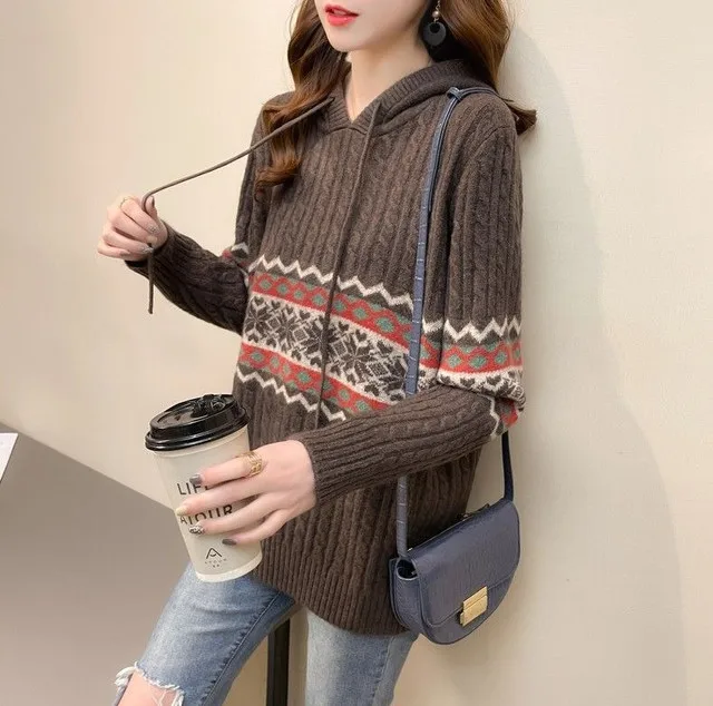 Sudaderas con capucha para mujer, suéter holgado de manga larga, moda | Ropa de mujer · Omeda.es - Imagen 10