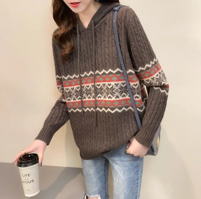 Sudaderas con capucha para mujer, suéter holgado de manga larga, moda | Ropa de mujer · Omeda.es - Imagen 11