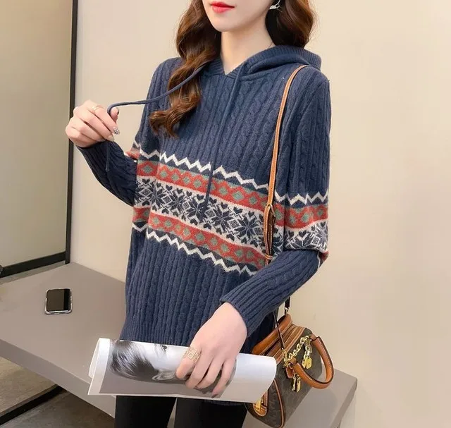 Sudaderas con capucha para mujer, suéter holgado de manga larga, moda | Ropa de mujer · Omeda.es - Imagen 19