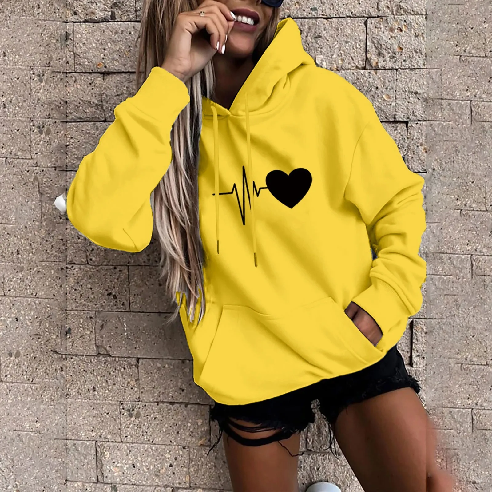 Sudaderas con capucha para mujer, Tops, blusa deportiva de manga | Ropa de mujer · Omeda.es - Imagen 17
