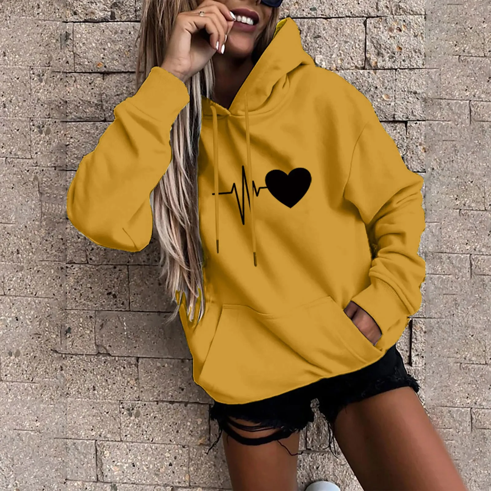 Sudaderas con capucha para mujer, Tops, blusa deportiva de manga | Ropa de mujer · Omeda.es - Imagen 35