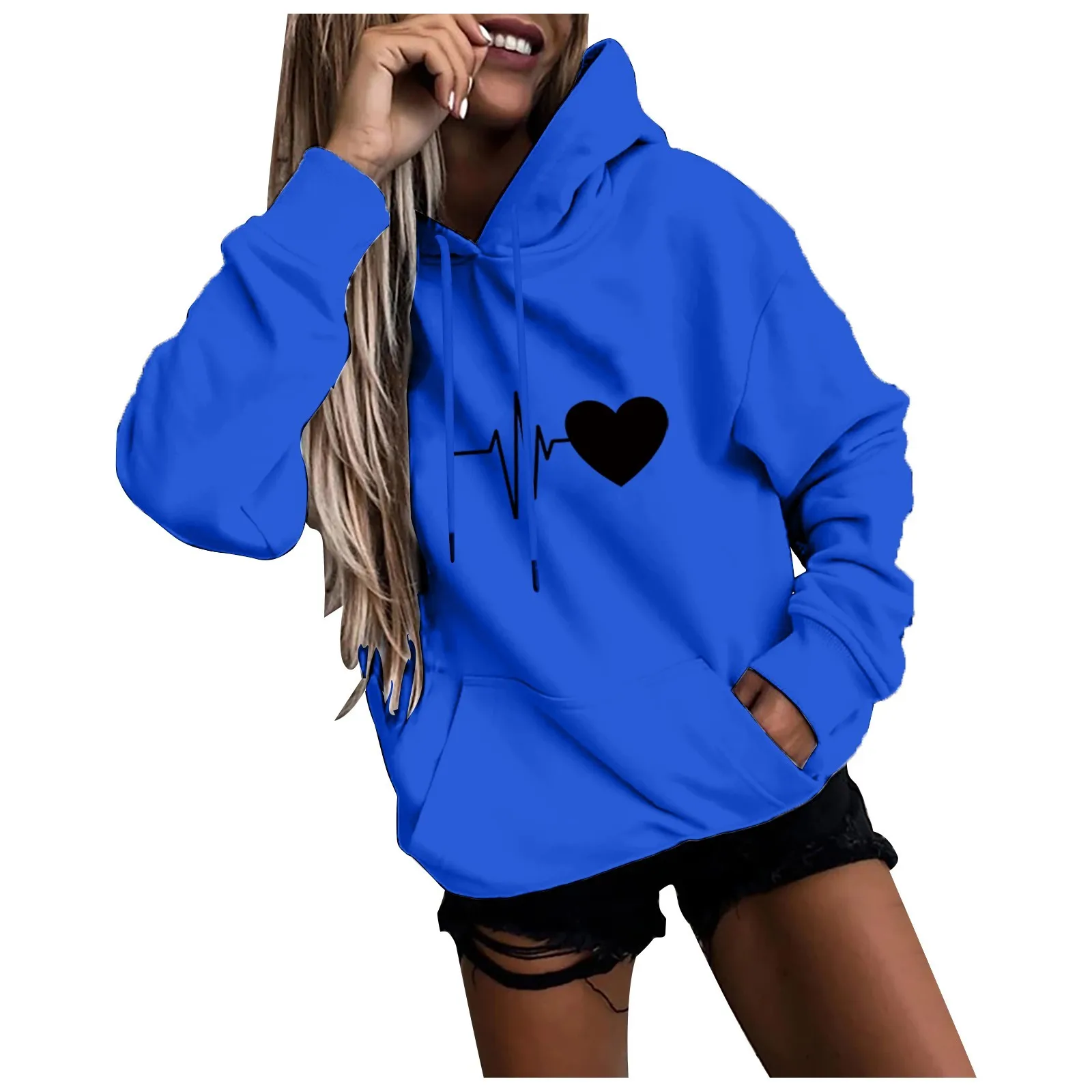 Sudaderas con capucha para mujer, Tops, blusa deportiva de manga | Ropa de mujer · Omeda.es - Imagen 4