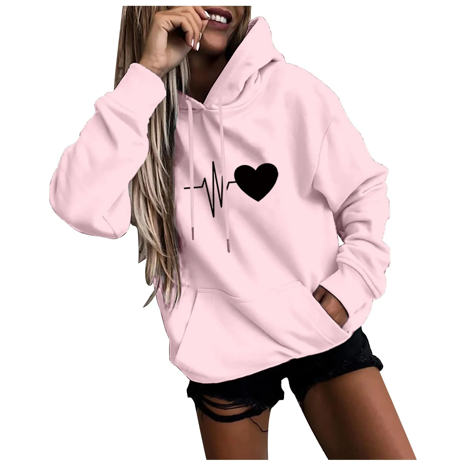 Sudaderas con capucha para mujer, Tops, blusa deportiva de manga | Ropa de mujer · Omeda.es - Imagen 6