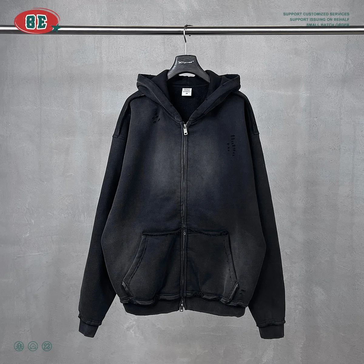 Sudaderas con cremallera para hombre Y2k, cárdigan de gran tamaño | Ropa de hombre · Omeda.es