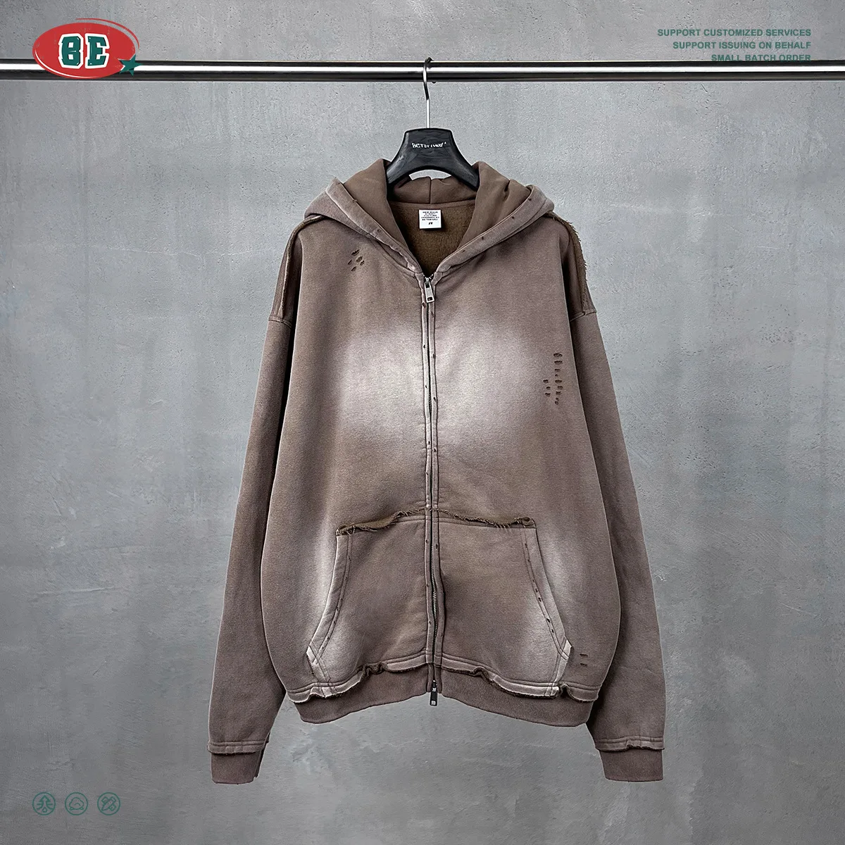 Sudaderas con cremallera para hombre Y2k, cárdigan de gran tamaño | Ropa de hombre · Omeda.es - Imagen 16