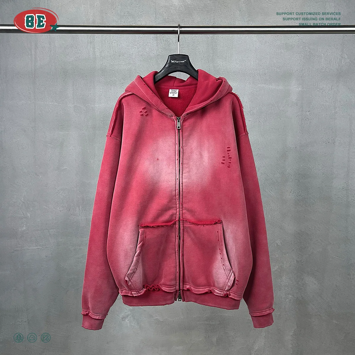 Sudaderas con cremallera para hombre Y2k, cárdigan de gran tamaño | Ropa de hombre · Omeda.es - Imagen 17