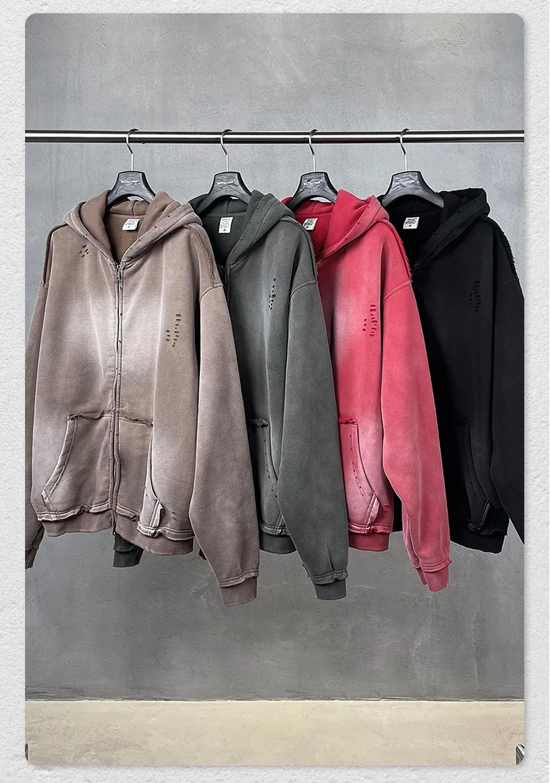 Sudaderas con cremallera para hombre Y2k, cárdigan de gran tamaño | Ropa de hombre · Omeda.es - Imagen 6