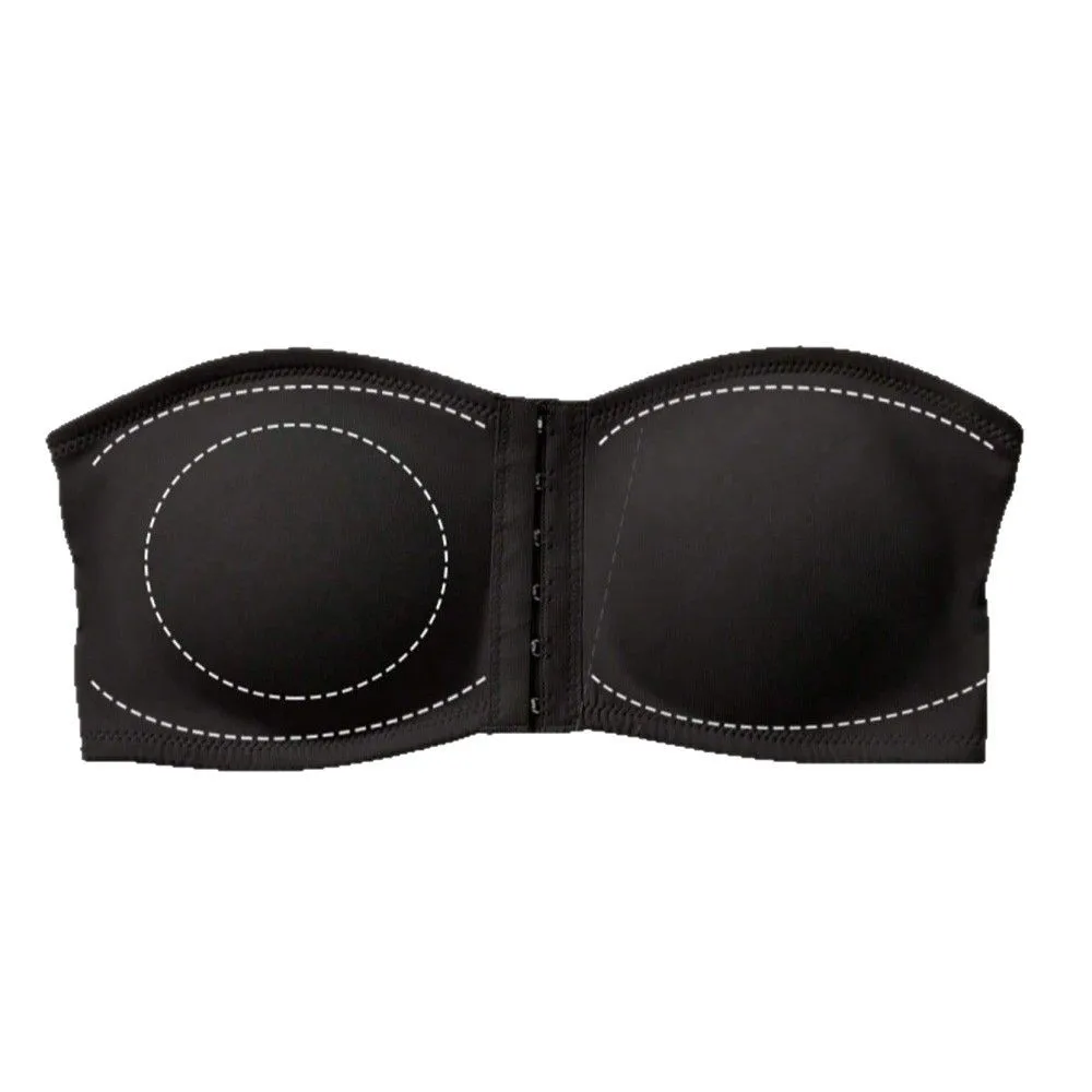 Sujetador de mujer con hebilla frontal negra, extraíble, acolchado, | Ropa de mujer · Omeda.es - Imagen 8